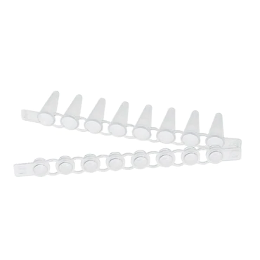 艾本德Eppendorf PCR Tube Strips, 0.1 mL, PCR 潔凈級(jí), 帶圓蓋（10 × 12 條）