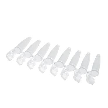 艾本德Eppendorf PCR Tubes, 0.2 mL, PCR 潔凈級(jí), 8 聯(lián)管，120 ?條 （960 個(gè)單管）